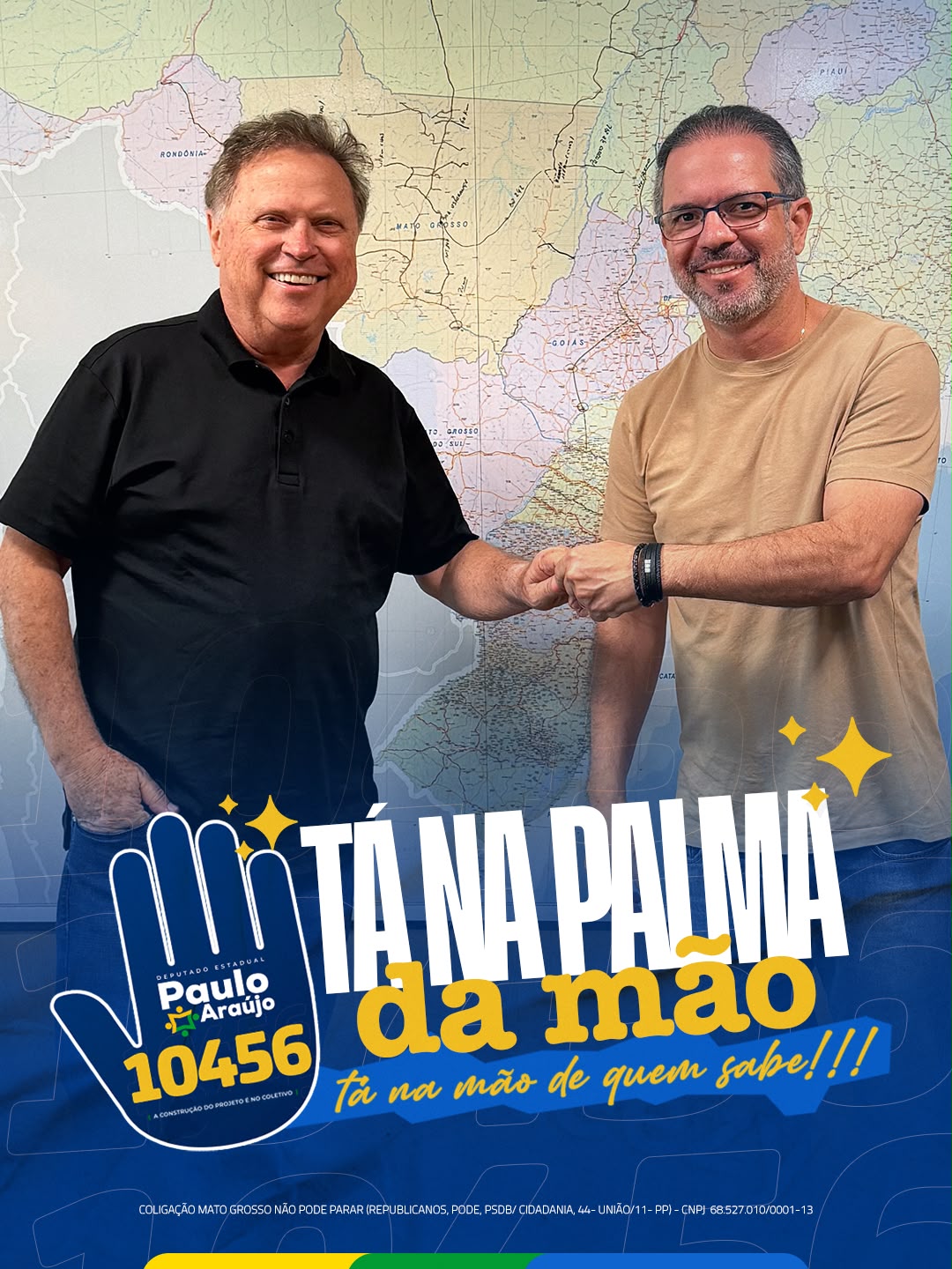 Paulo Araújo resgata símbolo da histórica campanha de Blairo Maggi em 2002